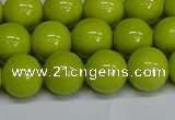 CMJ222 15.5 inches 12mm round Mashan jade beads wholesale