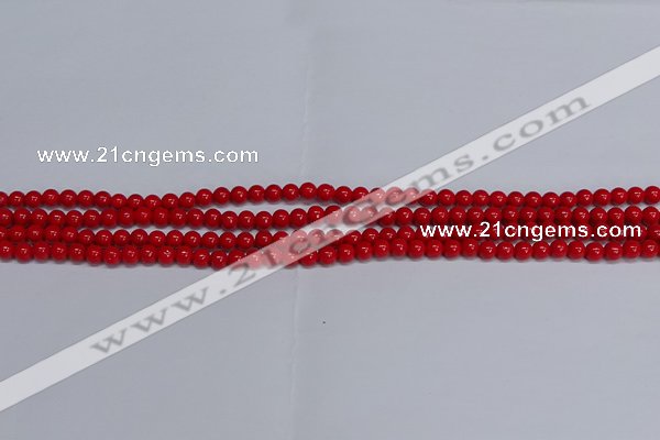 CMJ225 15.5 inches 4mm round Mashan jade beads wholesale