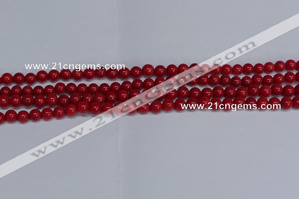 CMJ23 15.5 inches 6mm round Mashan jade beads wholesale