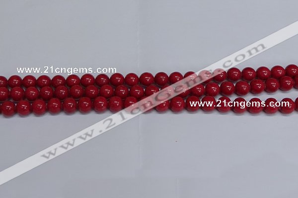 CMJ241 15.5 inches 8mm round Mashan jade beads wholesale