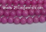 CMJ247 15.5 inches 6mm round Mashan jade beads wholesale