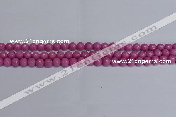 CMJ248 15.5 inches 8mm round Mashan jade beads wholesale