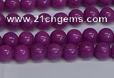 CMJ254 15.5 inches 6mm round Mashan jade beads wholesale