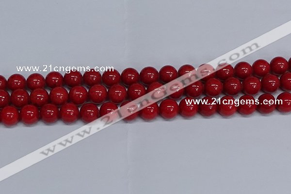 CMJ26 15.5 inches 12mm round Mashan jade beads wholesale