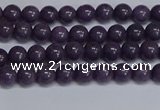 CMJ260 15.5 inches 4mm round Mashan jade beads wholesale