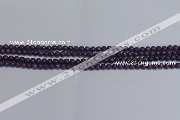 CMJ260 15.5 inches 4mm round Mashan jade beads wholesale