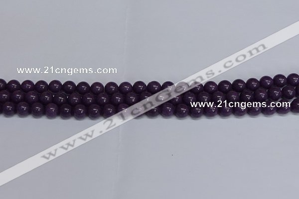 CMJ262 15.5 inches 8mm round Mashan jade beads wholesale