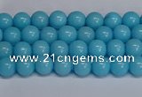 CMJ274 15.5 inches 4mm round Mashan jade beads wholesale