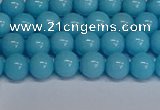 CMJ275 15.5 inches 6mm round Mashan jade beads wholesale