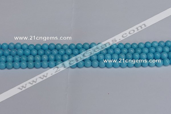 CMJ275 15.5 inches 6mm round Mashan jade beads wholesale