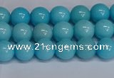 CMJ276 15.5 inches 8mm round Mashan jade beads wholesale