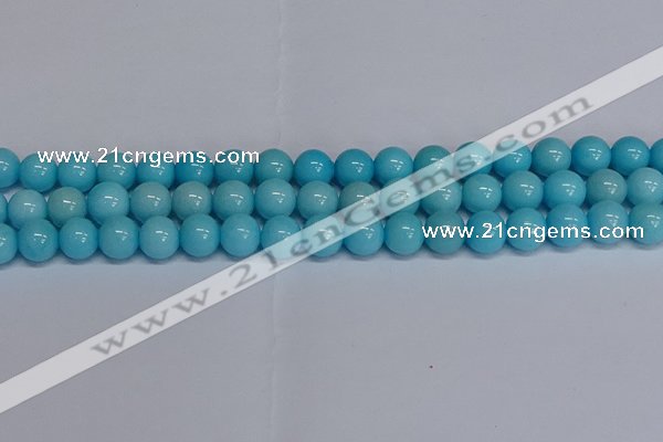 CMJ278 15.5 inches 12mm round Mashan jade beads wholesale