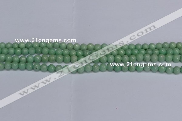 CMJ282 15.5 inches 6mm round Mashan jade beads wholesale