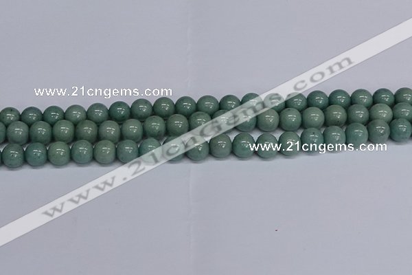 CMJ284 15.5 inches 10mm round Mashan jade beads wholesale