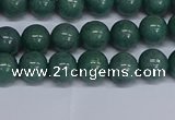 CMJ290 15.5 inches 8mm round Mashan jade beads wholesale