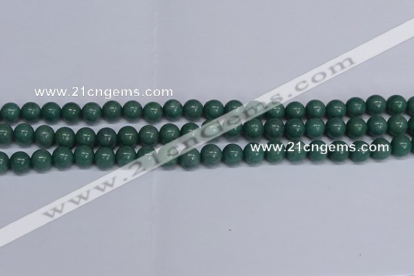 CMJ291 15.5 inches 10mm round Mashan jade beads wholesale