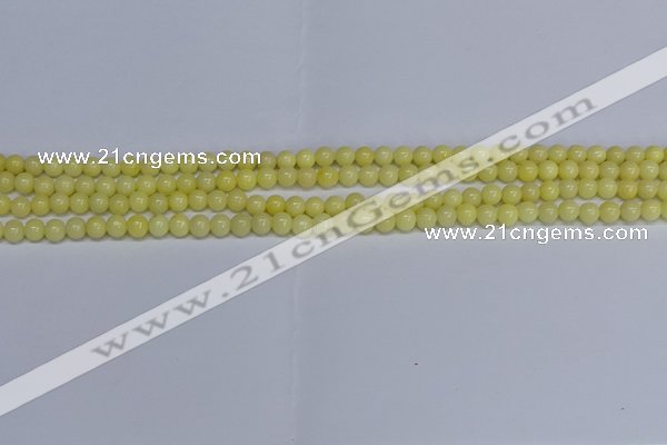 CMJ295 15.5 inches 4mm round Mashan jade beads wholesale