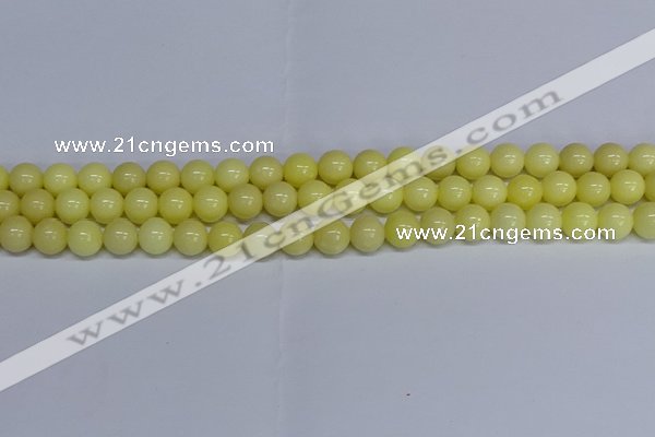 CMJ298 15.5 inches 10mm round Mashan jade beads wholesale