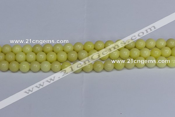 CMJ299 15.5 inches 12mm round Mashan jade beads wholesale