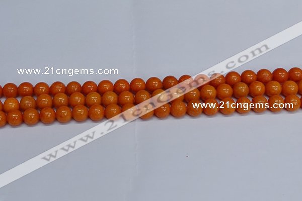 CMJ311 15.5 inches 8mm round Mashan jade beads wholesale