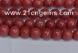 CMJ317 15.5 inches 6mm round Mashan jade beads wholesale