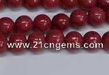 CMJ318 15.5 inches 8mm round Mashan jade beads wholesale