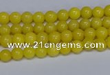 CMJ36 15.5 inches 4mm round Mashan jade beads wholesale