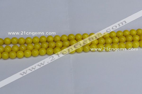 CMJ38 15.5 inches 8mm round Mashan jade beads wholesale