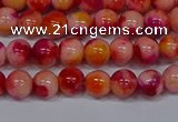 CMJ401 15.5 inches 6mm round rainbow jade beads wholesale