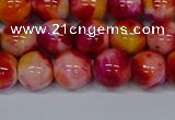 CMJ403 15.5 inches 10mm round rainbow jade beads wholesale