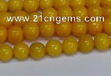 CMJ44 15.5 inches 6mm round Mashan jade beads wholesale