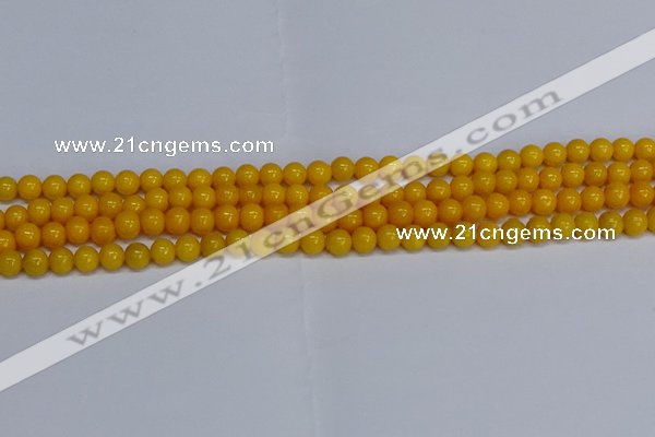 CMJ44 15.5 inches 6mm round Mashan jade beads wholesale