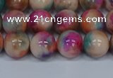 CMJ445 15.5 inches 10mm round rainbow jade beads wholesale