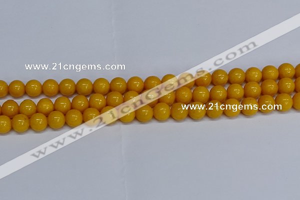 CMJ46 15.5 inches 10mm round Mashan jade beads wholesale