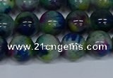 CMJ467 15.5 inches 12mm round rainbow jade beads wholesale