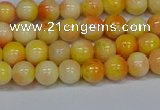 CMJ506 15.5 inches 6mm round rainbow jade beads wholesale