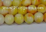 CMJ508 15.5 inches 10mm round rainbow jade beads wholesale