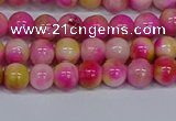 CMJ513 15.5 inches 6mm round rainbow jade beads wholesale