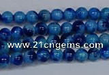 CMJ540 15.5 inches 4mm round rainbow jade beads wholesale