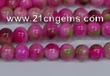 CMJ548 15.5 inches 6mm round rainbow jade beads wholesale