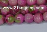 CMJ550 15.5 inches 10mm round rainbow jade beads wholesale