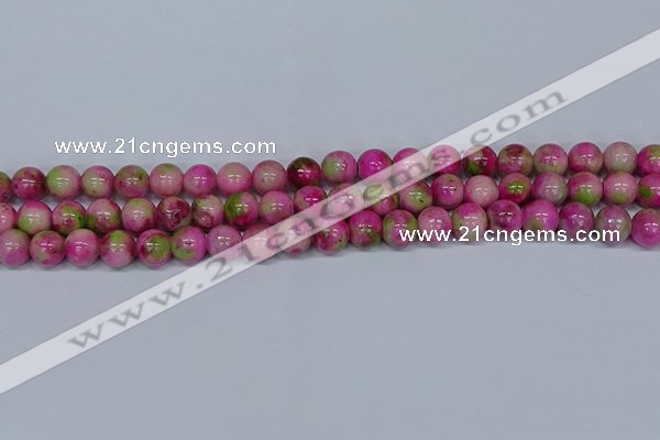 CMJ550 15.5 inches 10mm round rainbow jade beads wholesale