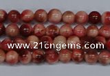 CMJ554 15.5 inches 4mm round rainbow jade beads wholesale