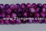 CMJ582 15.5 inches 4mm round rainbow jade beads wholesale