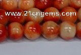 CMJ606 15.5 inches 10mm round rainbow jade beads wholesale