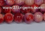 CMJ620 15.5 inches 10mm round rainbow jade beads wholesale