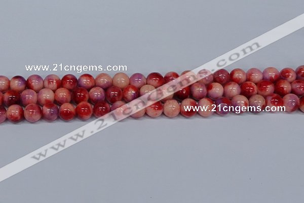 CMJ620 15.5 inches 10mm round rainbow jade beads wholesale