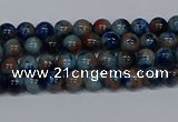 CMJ631 15.5 inches 4mm round rainbow jade beads wholesale