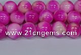 CMJ640 15.5 inches 8mm round rainbow jade beads wholesale