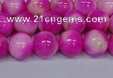 CMJ641 15.5 inches 10mm round rainbow jade beads wholesale